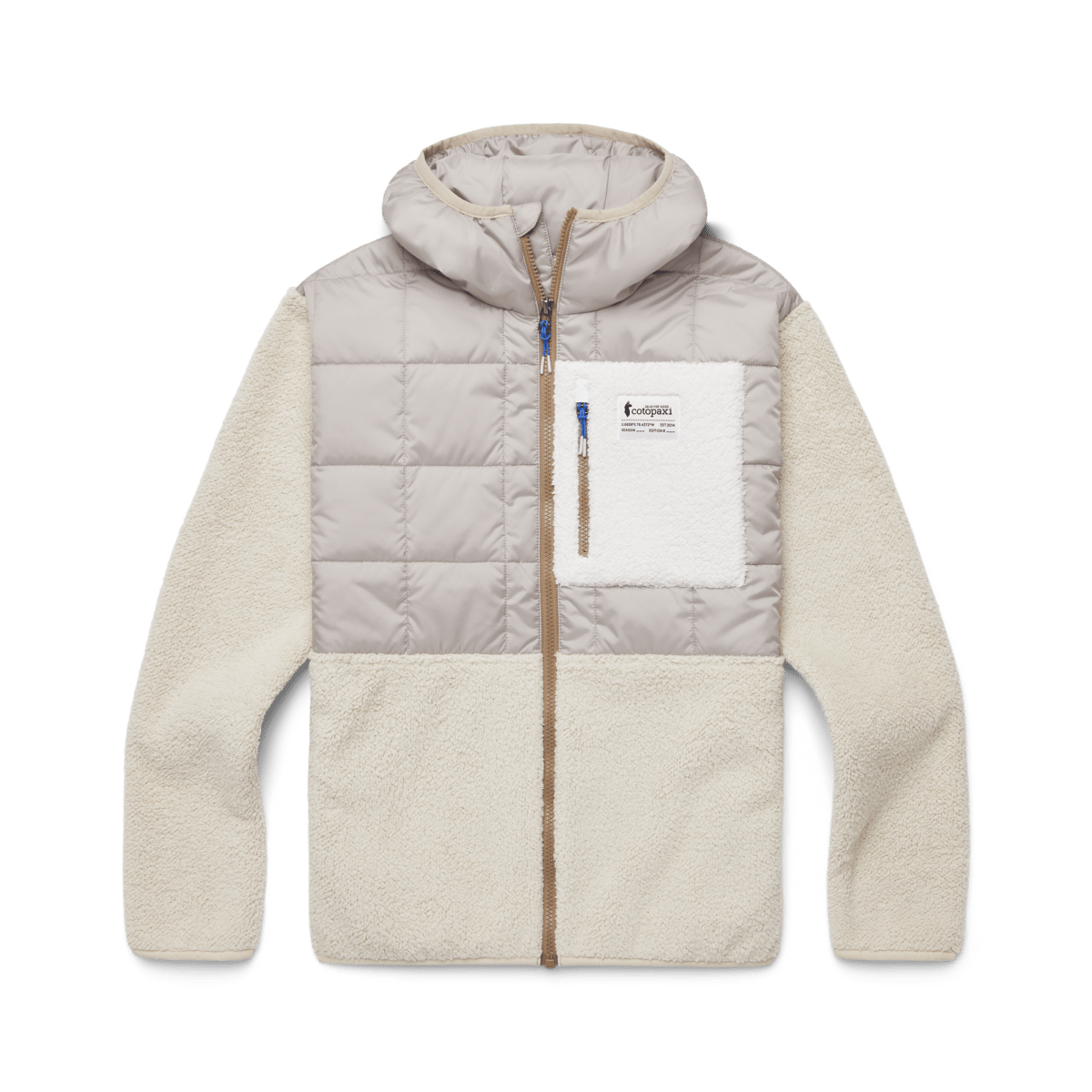 Cotopaxi Women's Trico Hybrid Hooded Jacket Oatmeal/Cream