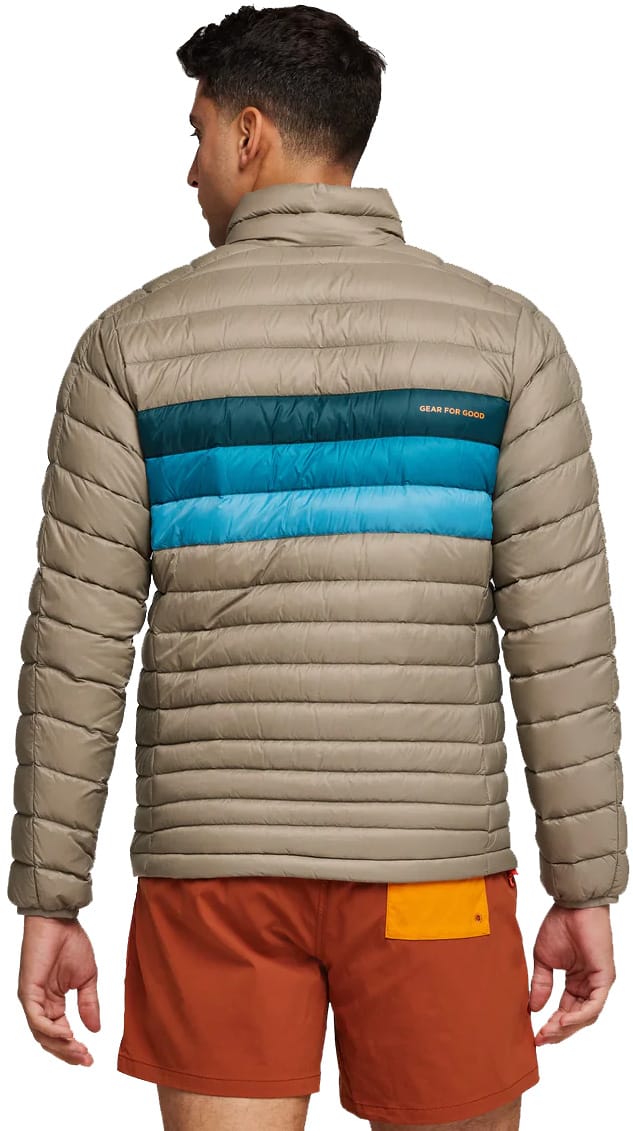 Cotopaxi Men's Fuego Down Jacket Stone Stripes Cotopaxi