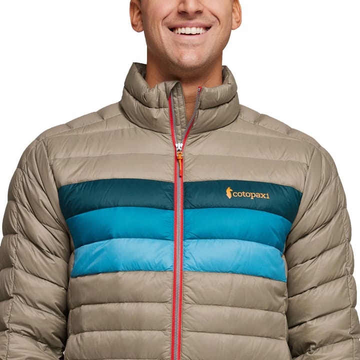 Cotopaxi Men's Fuego Down Jacket Stone Stripes Cotopaxi