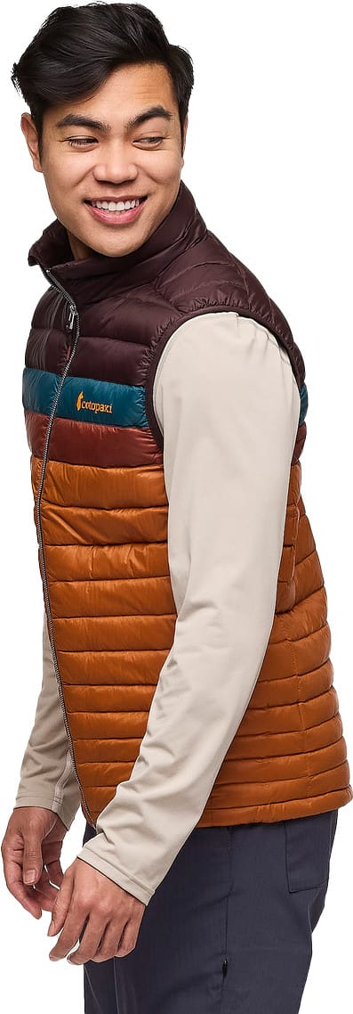 Cotopaxi Men's Fuego Down Vest Coffee And Sienna Cotopaxi