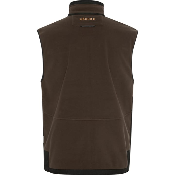 Härkila Kamko Fleece Vest Brown/Red Härkila