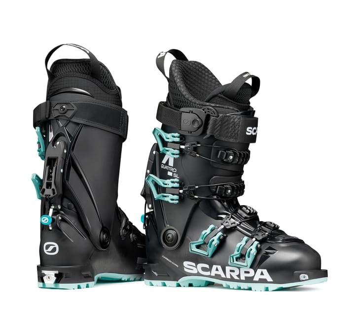 Scarpa 4-Quattro Sl Wmn R Black - Aqua Scarpa