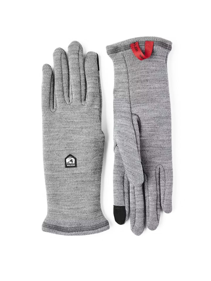 Hestra Gravita Merino Liner - 5 Finger Grey Hestra