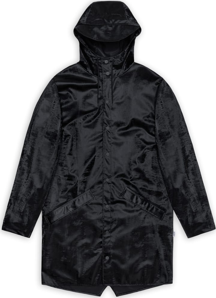 Rains Unisex Long Jacket Coal Rains Rains Unisex Long Jacket Coal Rains