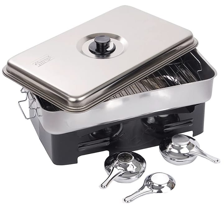 Abu Garcia Stainless Steel Smoker With 2 Burners Abu Garcia