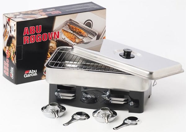 Abu Garcia Stainless Steel Smoker With 2 Burners Abu Garcia