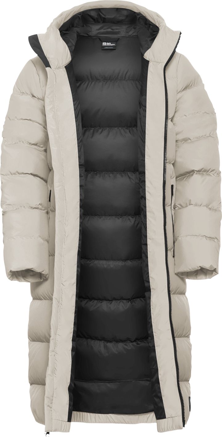 Jack Wolfskin Women's Frozen Palace Coat Pale Sand Jack Wolfskin