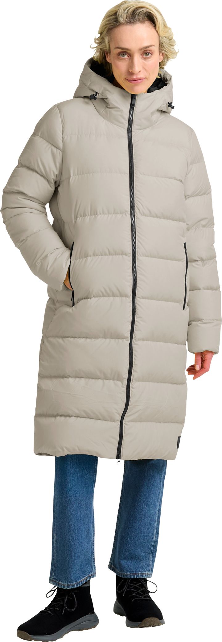 Jack Wolfskin Women's Frozen Palace Coat Pale Sand Jack Wolfskin