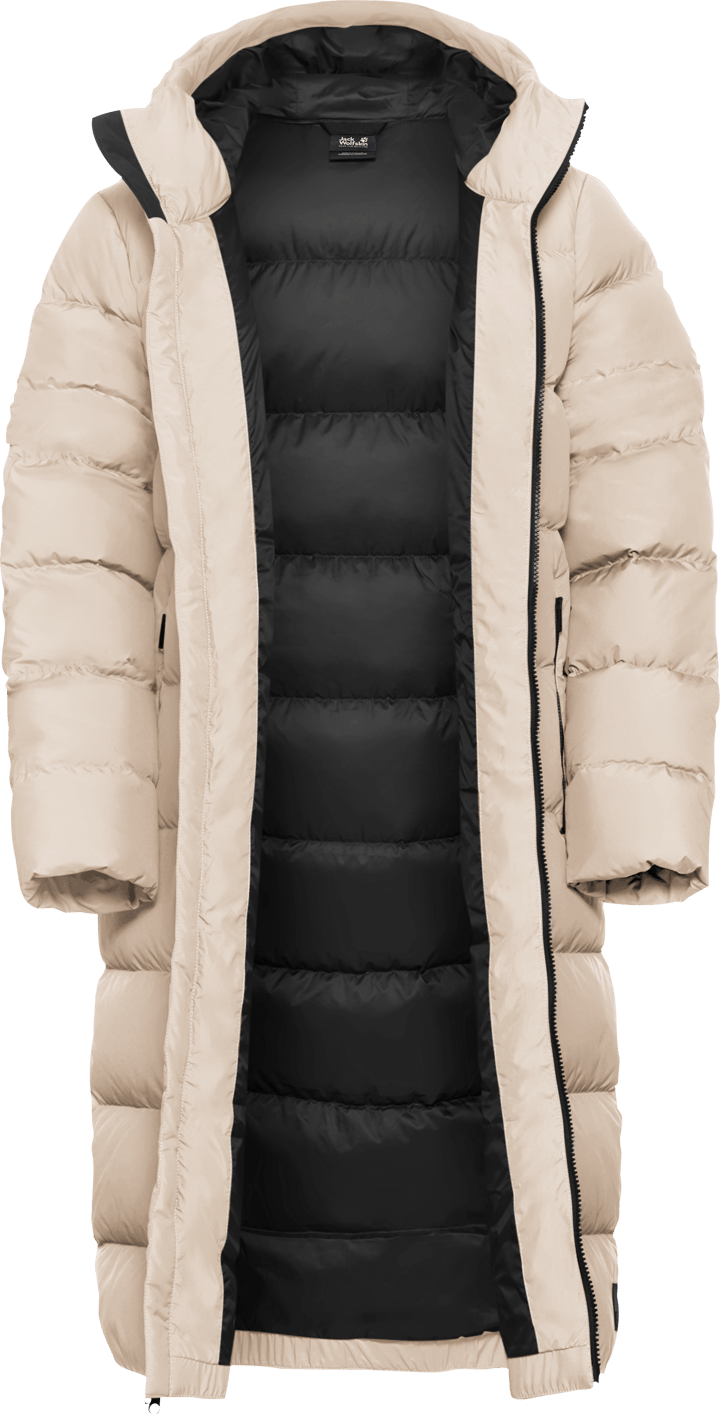 Jack Wolfskin Women's Frozen Palace Coat Oyster Jack Wolfskin
