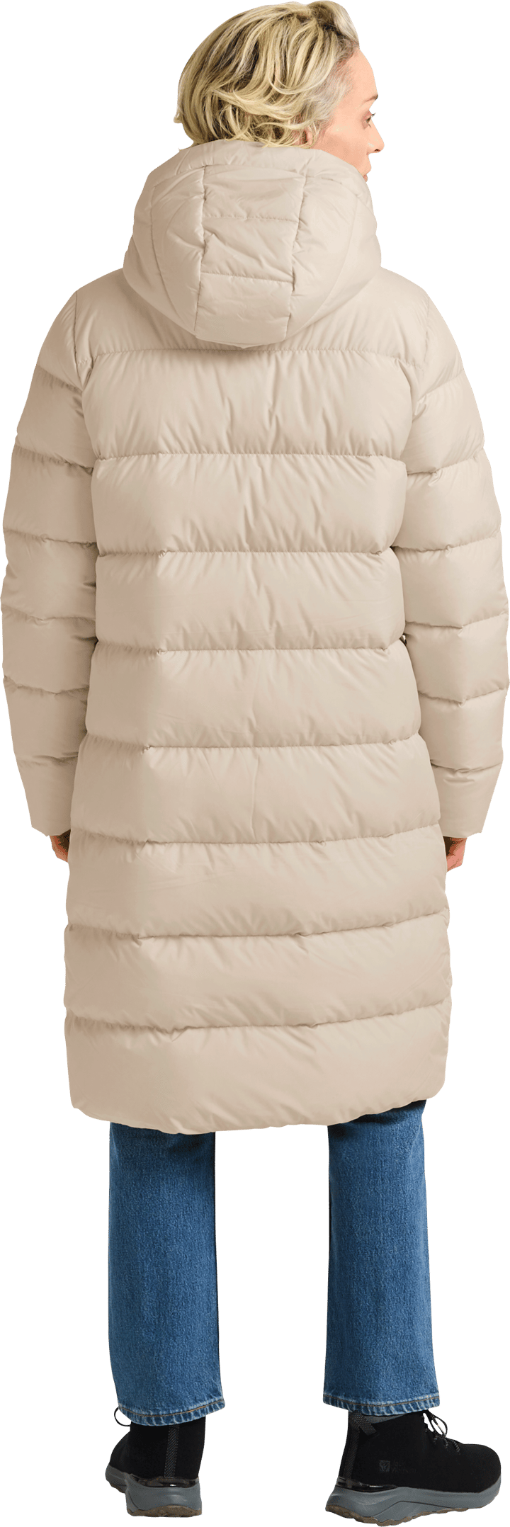 Jack Wolfskin Women's Frozen Palace Coat Oyster Jack Wolfskin