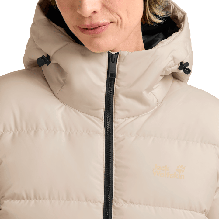 Jack Wolfskin Women's Frozen Palace Coat Oyster Jack Wolfskin