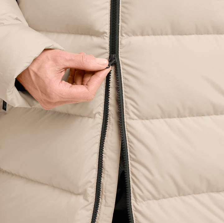 Jack Wolfskin Women's Frozen Palace Coat Oyster Jack Wolfskin
