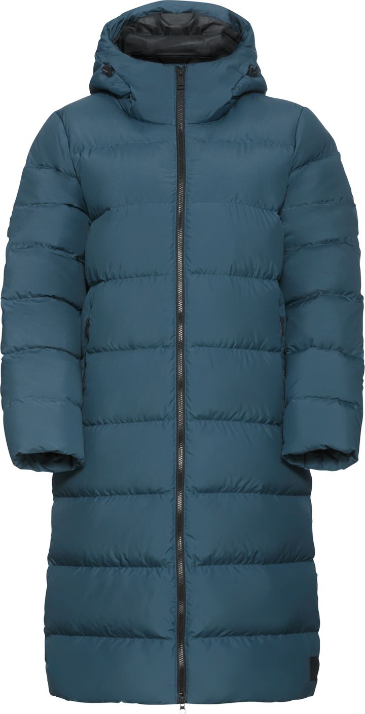 Jack Wolfskin Women's Frozen Palace Coat Aluminium Blue Jack Wolfskin