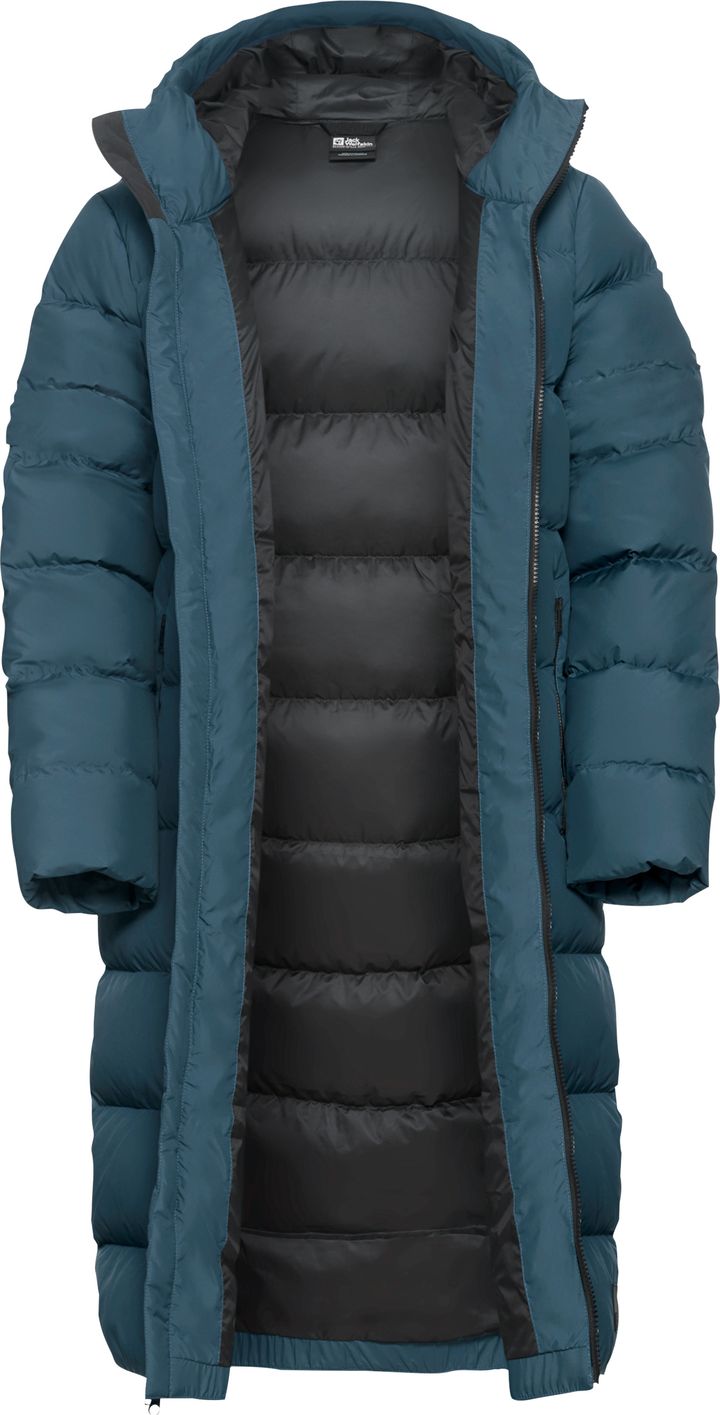 Jack Wolfskin Women's Frozen Palace Coat Aluminium Blue Jack Wolfskin Jack Wolfskin Women's Frozen Palace Coat Aluminium Blue Jack Wolfskin