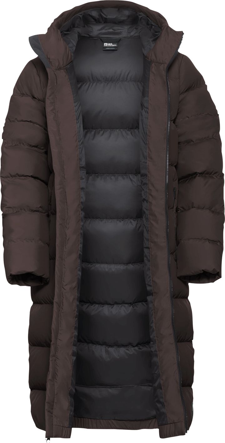 Jack Wolfskin Women's Frozen Palace Coat Peat Jack Wolfskin