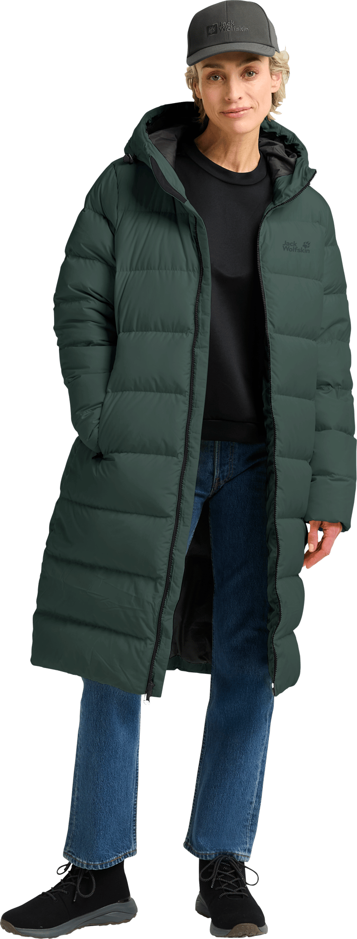 Jack Wolfskin Women's Frozen Palace Coat Sago Palm Jack Wolfskin