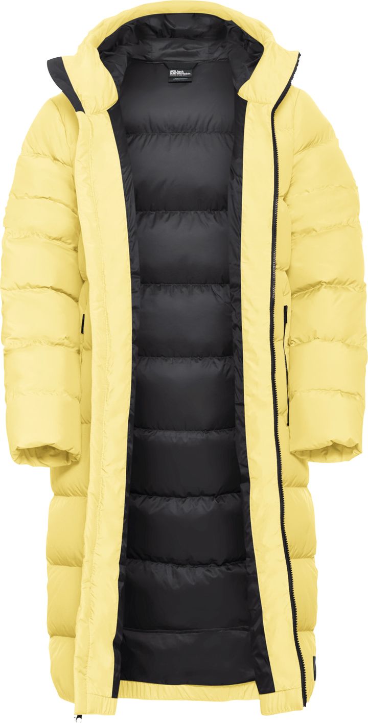 Jack Wolfskin Women's Frozen Palace Coat Lemon Ice Jack Wolfskin Jack Wolfskin Women's Frozen Palace Coat Lemon Ice Jack Wolfskin