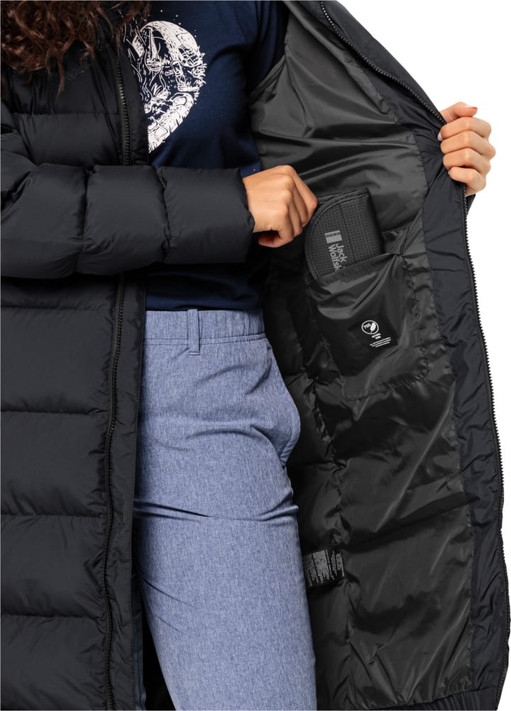 Jack Wolfskin Women's Frozen Palace Coat Black Jack Wolfskin