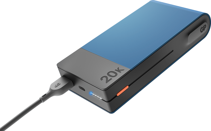 GP Batterier GP Powerbank M2 20000 mAh Blue GP Batterier GP Batterier GP Powerbank M2 20000 mAh Blue GP Batterier