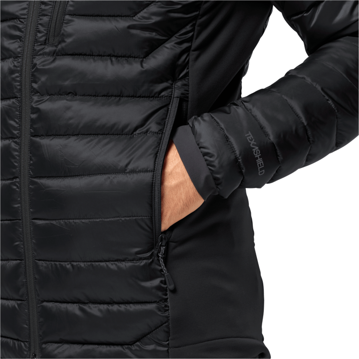 Jack Wolfskin Men's Routeburn Pro Insulated Jacket Black Jack Wolfskin