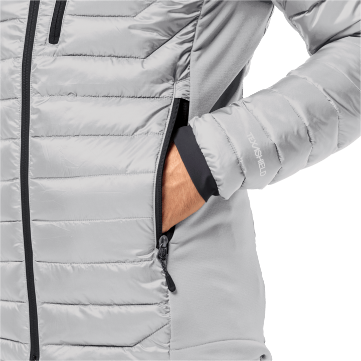 Jack Wolfskin Men's Routeburn Pro Insulated Jacket Cool Grey Jack Wolfskin