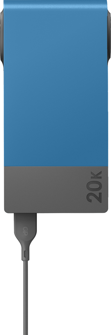 GP Batterier GP Powerbank M2 20000 mAh Blue GP Batterier GP Batterier GP Powerbank M2 20000 mAh Blue GP Batterier