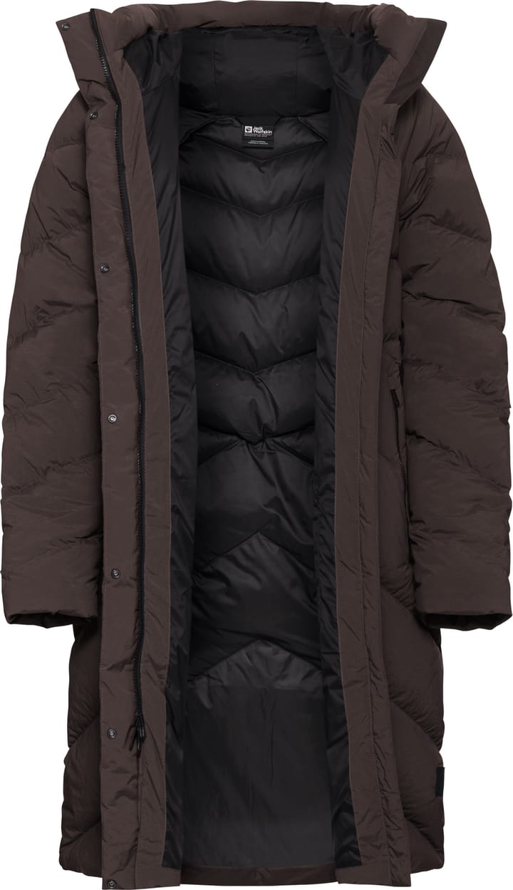 Jack Wolfskin Women's Marienplatz Coat Peat Jack Wolfskin Jack Wolfskin Women's Marienplatz Coat Peat Jack Wolfskin