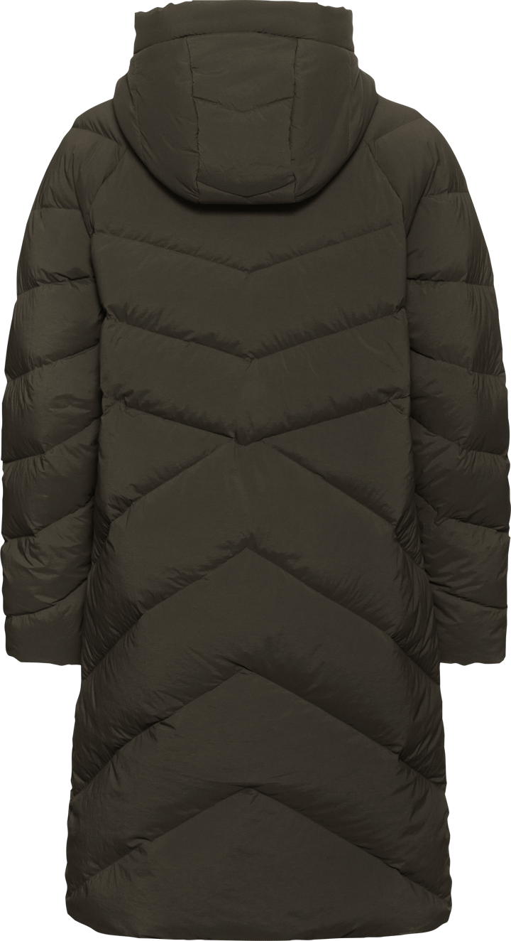 Jack Wolfskin Women's Marienplatz Coat Obsidian Moss Jack Wolfskin