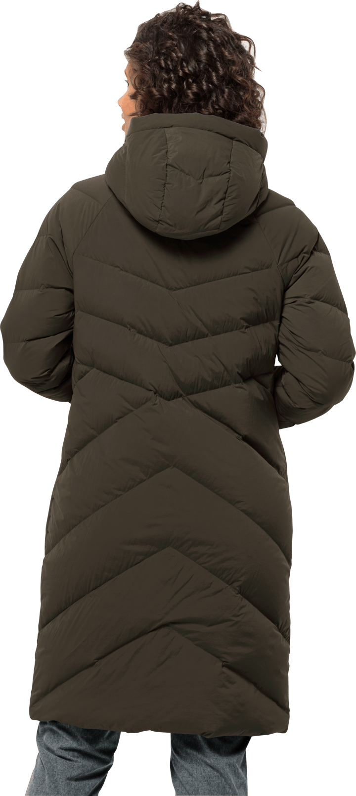 Jack Wolfskin Women's Marienplatz Coat Obsidian Moss Jack Wolfskin