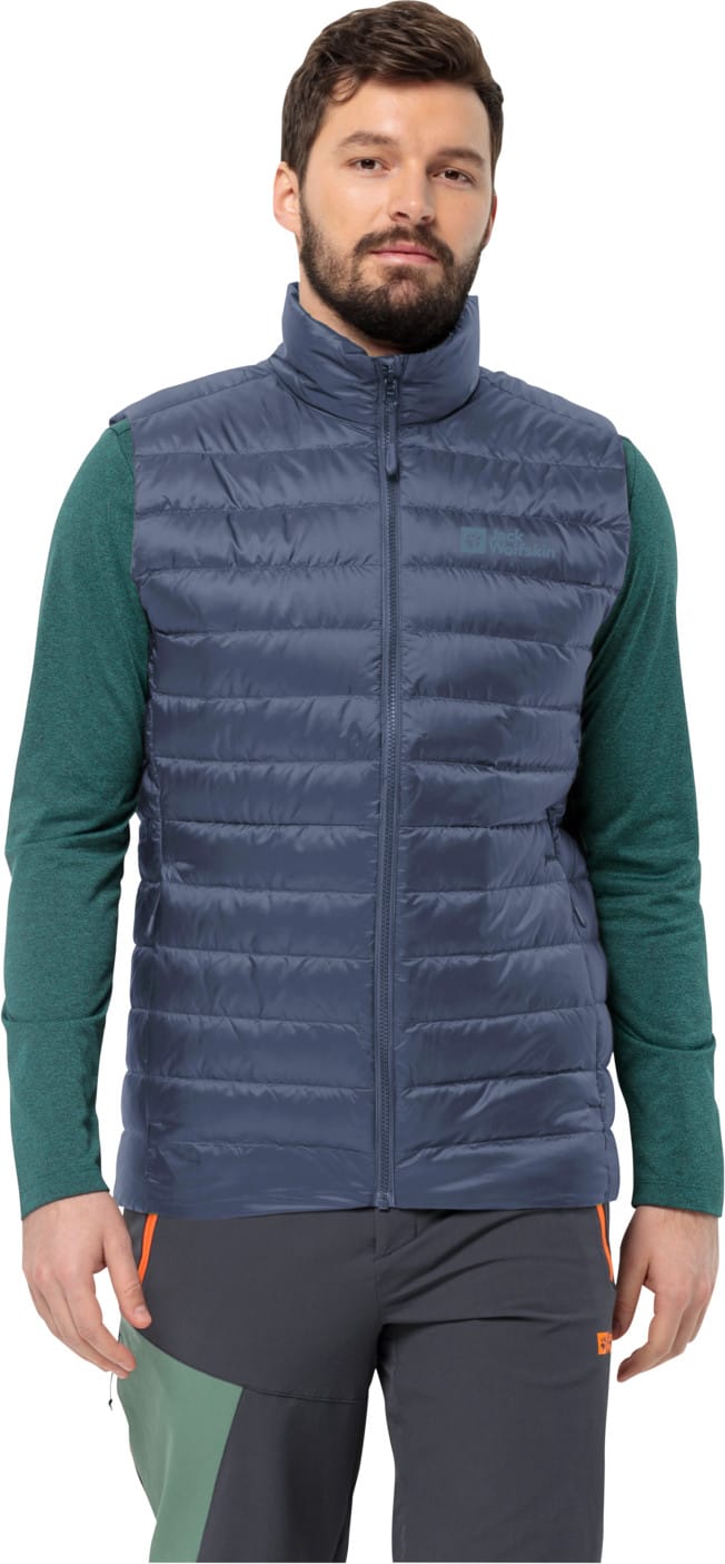 Jack Wolfskin Men's Pilvi Down Vest Evening Sky Jack Wolfskin