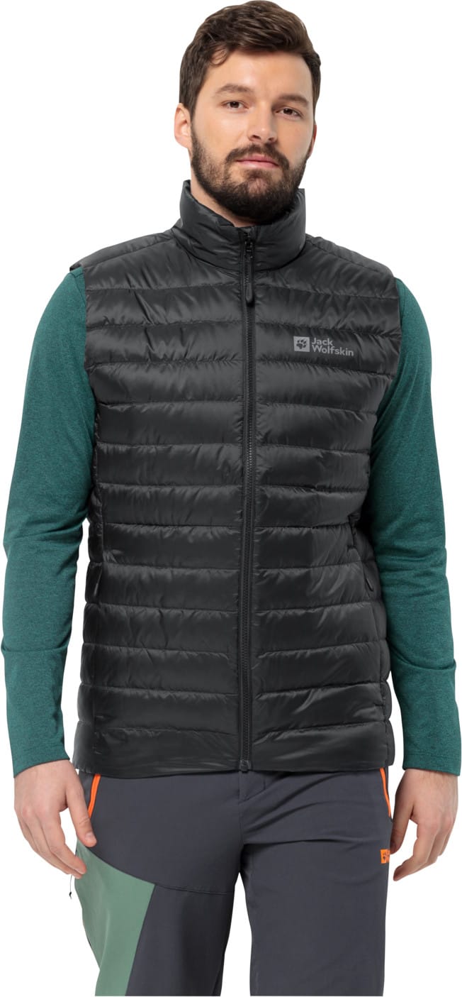 Jack Wolfskin Men's Pilvi Down Vest Black Jack Wolfskin