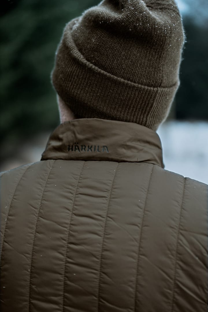 Härkila Men's HEAT Insulated Vest Willow Green/Shadow Brown Härkila