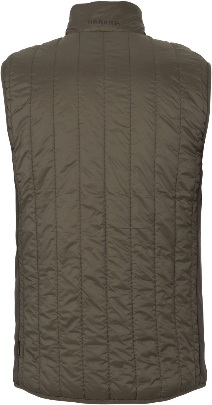 Härkila Men's HEAT Insulated Vest Willow Green/Shadow Brown Härkila