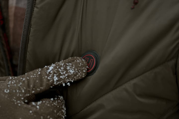 Härkila Men's HEAT Insulated Jacket Willow Green/Shadow Brown Härkila