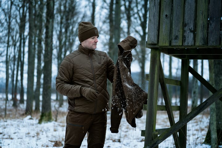 Härkila Men's HEAT Insulated Jacket Willow Green/Shadow Brown Härkila