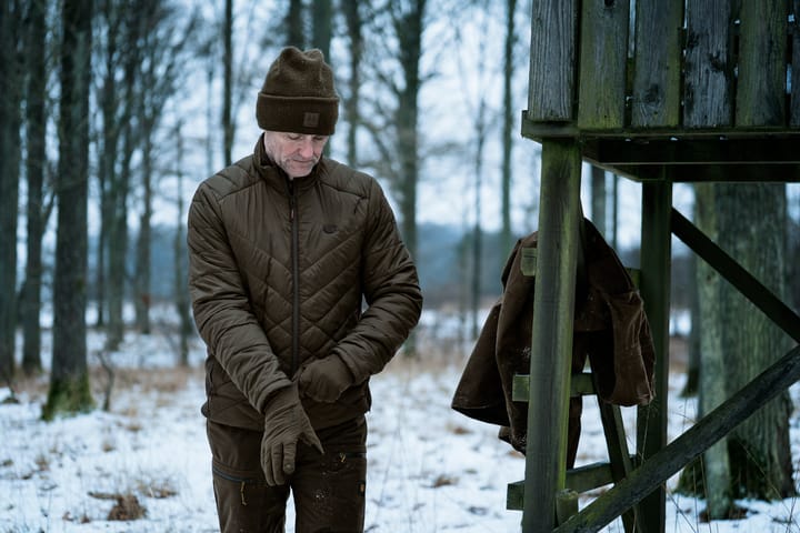 Härkila Men's HEAT Insulated Jacket Willow Green/Shadow Brown Härkila