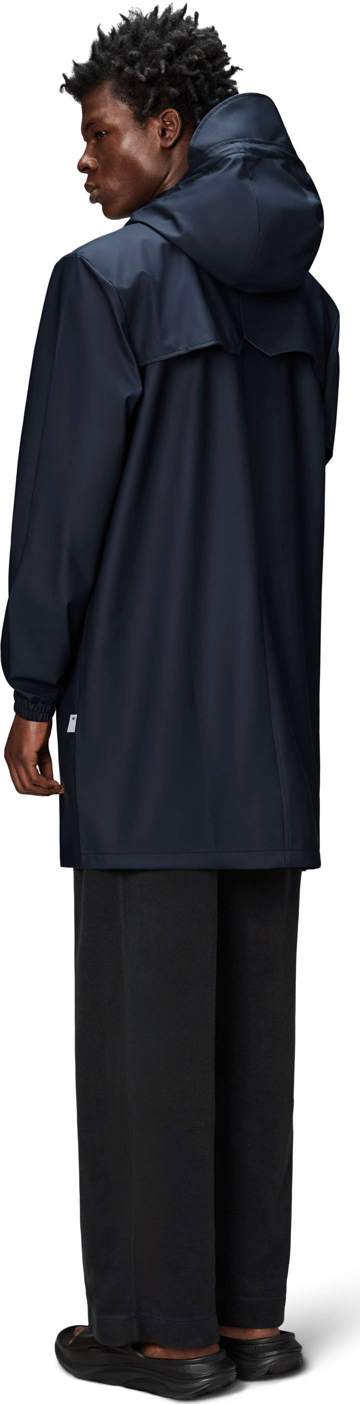 Rains Unisex Long Storm Breaker Navy Rains