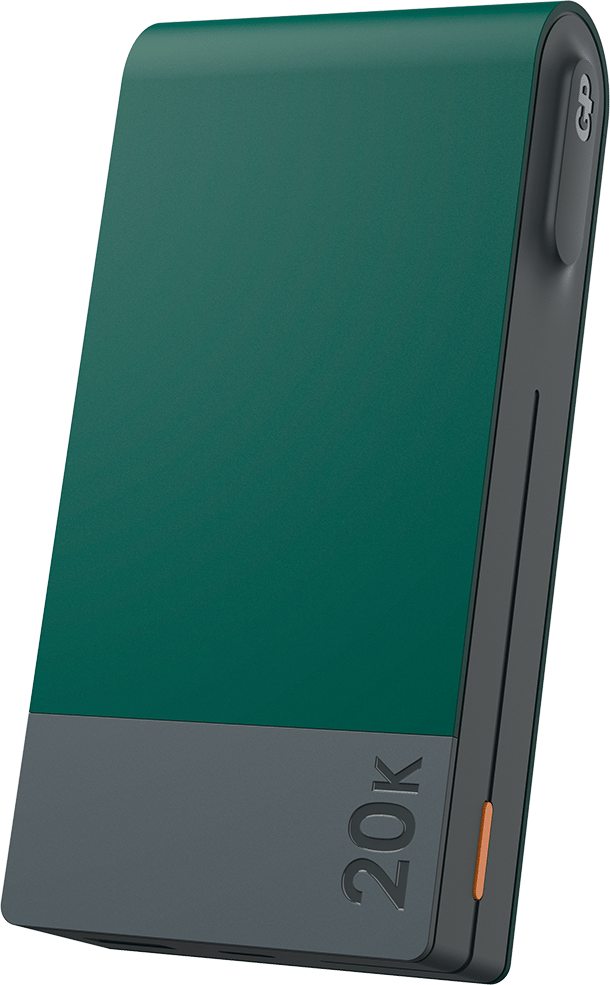 GP Batterier GP Powerbank M2 20000 mAh Green GP Batterier GP Batterier GP Powerbank M2 20000 mAh Green GP Batterier