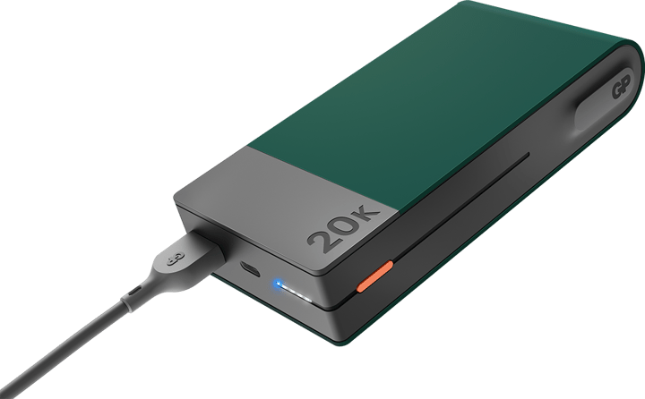 GP Batterier GP Powerbank M2 20000 mAh Green GP Batterier GP Batterier GP Powerbank M2 20000 mAh Green GP Batterier