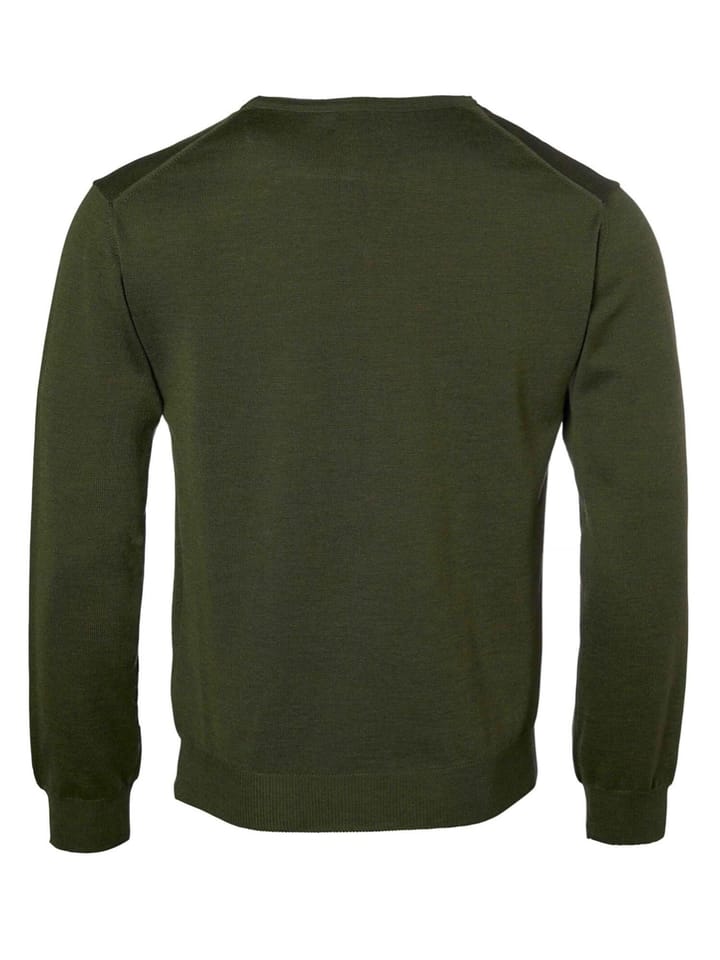 Chevalier Aston V-Neck Merino Pullover Men Dark Greeen Chevalier