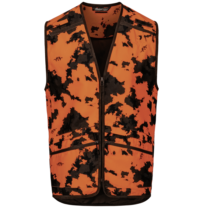 Blaser Blaser Men'S Blaze Vest Ken Orange Camo Blaser Blaser Blaser Men'S Blaze Vest Ken Orange Camo Blaser
