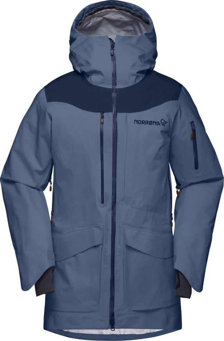 Norrøna Women's Tamok GORE-TEX Performance Shell Jacket Vintage Indigo Norrøna