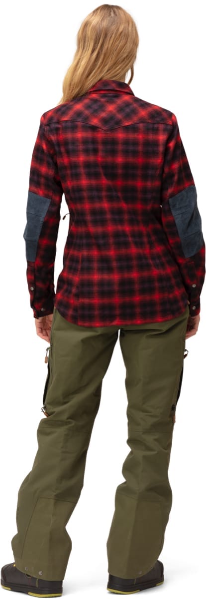 Norrøna tamok wool Shirt W's Tawny Port Norrøna Norrøna tamok wool Shirt W's Tawny Port Norrøna