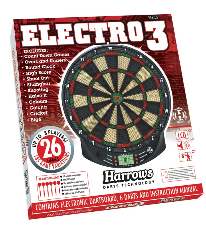 Harrows Electronic Dartboard Electro 3 Harrows Harrows Electronic Dartboard Electro 3 Harrows