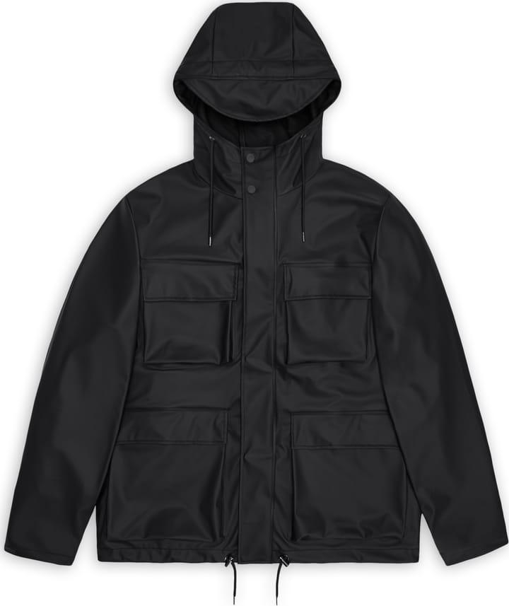 Rains Pocket Jacket W3 Black Rains