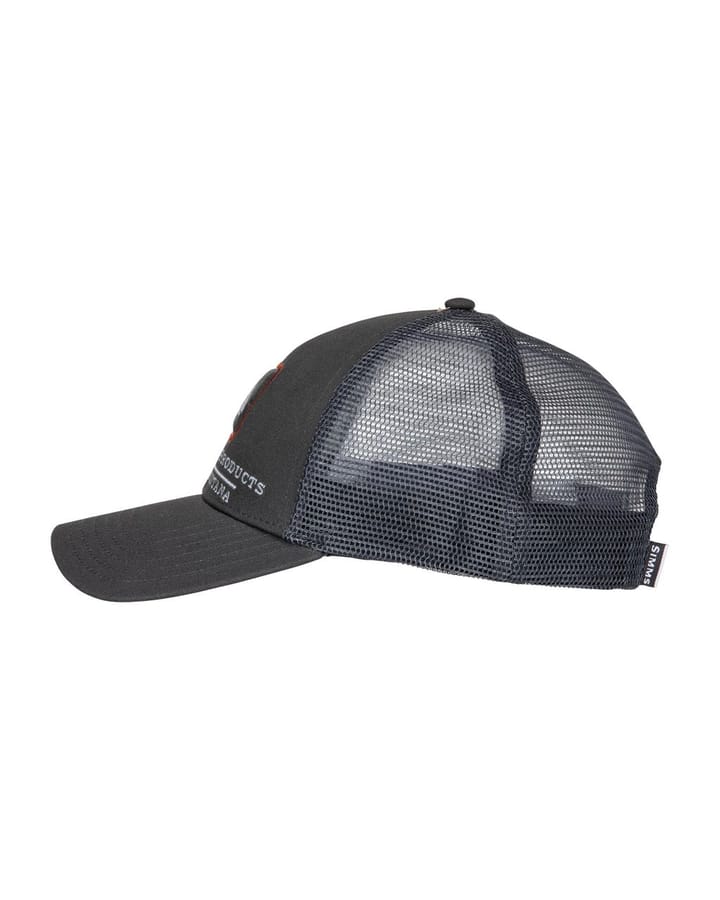 Simms Simms Trout Icon Trucker Carbon Carbon Simms