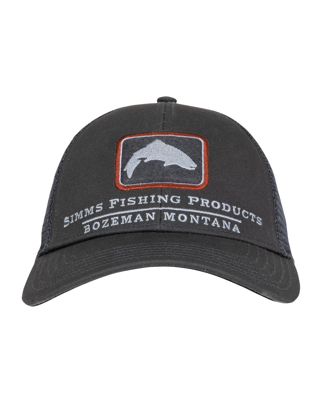 Simms Simms Trout Icon Trucker Carbon Carbon