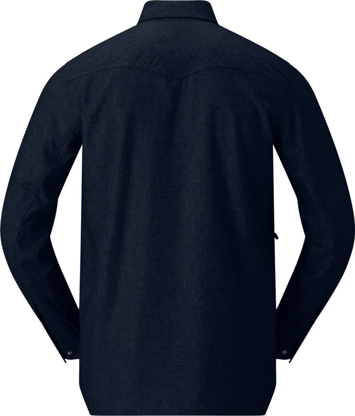 Norrøna Tamok Wool Plain Shirt M'S Indigo Night Melange Norrøna Norrøna Tamok Wool Plain Shirt M'S Indigo Night Melange Norrøna