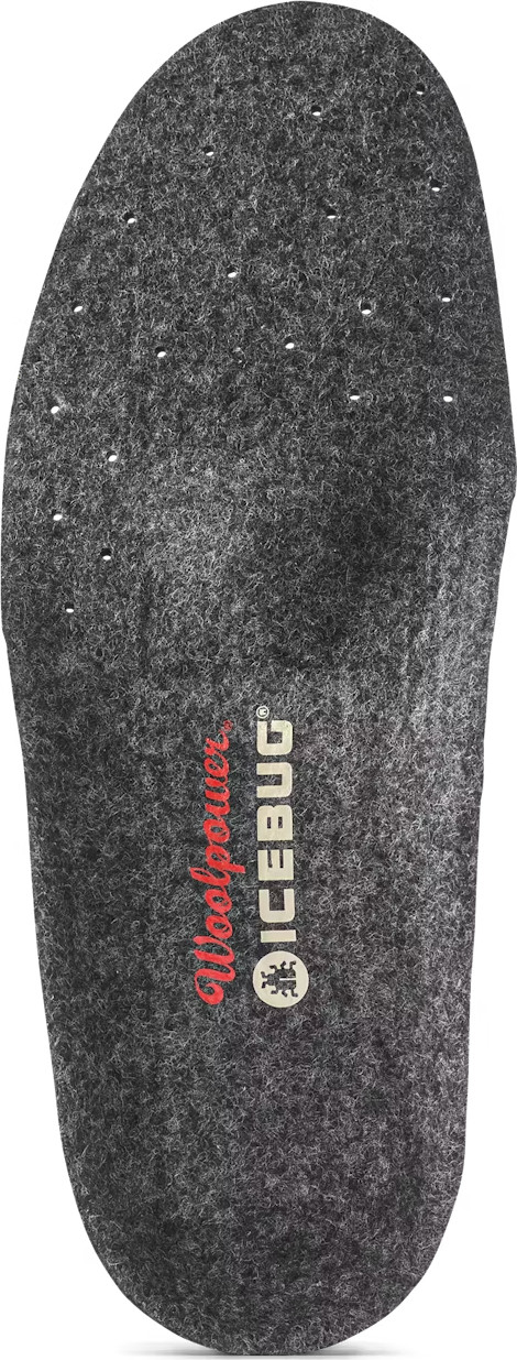 Icebug Icebug Insoles Comfort Wool High Charcoal Skotilbehør Greymelange 44 2/3