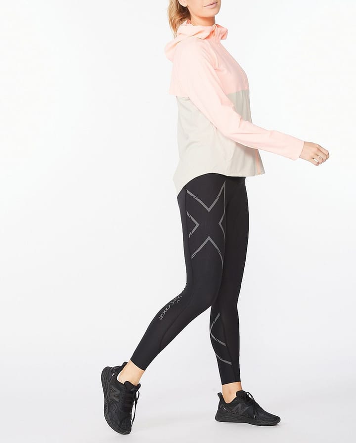 2XU Aero Jacket W Pop Coral/Oatmeal Reflective 2XU
